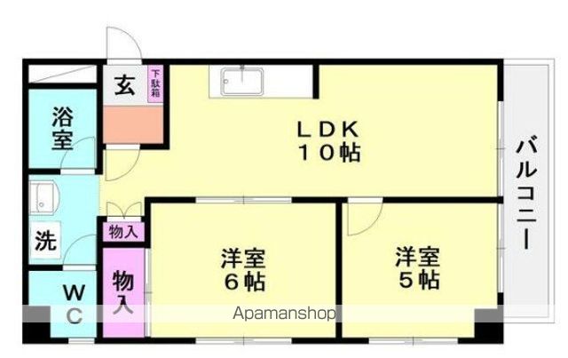 クレストハウスの間取り写真