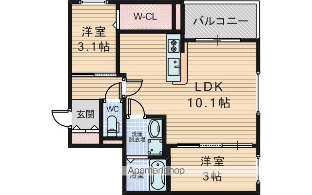 REGALEST神崎川IIの間取り写真