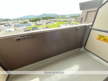 エスペランツ琵琶湖[1K/23.78m2]のバルコニー