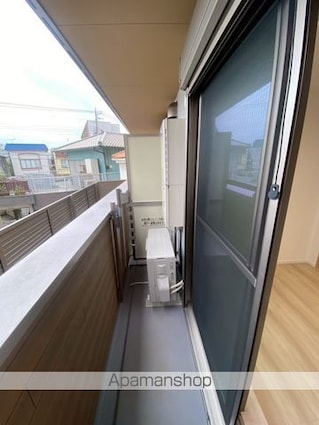 ＡＱＵＥ２４[1DK/25.08m2]のバルコニー