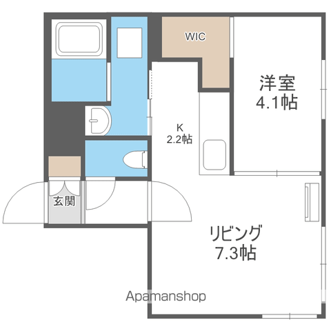 NOBLE VISTA 知事公館の間取り写真