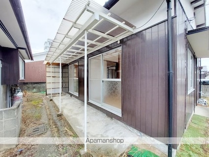 竹原　平岡借家[3K/48.79m2]のバルコニー