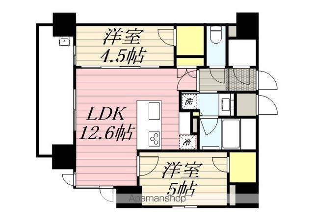 【ＣＩＤＮＡＬ　ＴＨＥ　ＰＬＡＣＥの間取り】