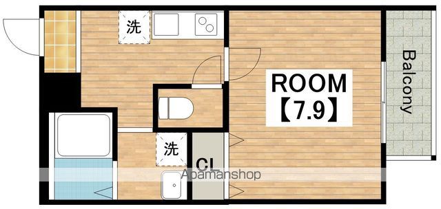 フジパレス住吉遠里小野II番館の間取り写真