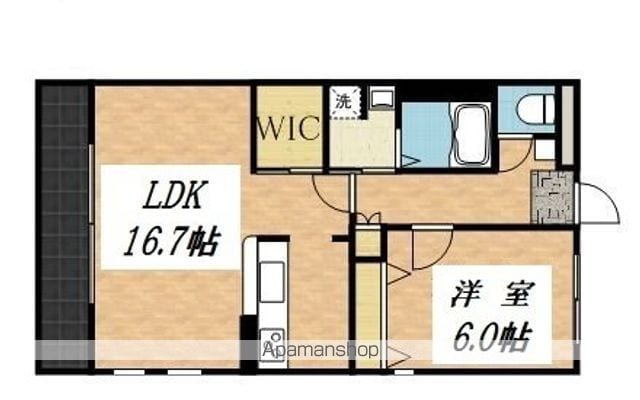 日野市万願寺のマンションの間取り