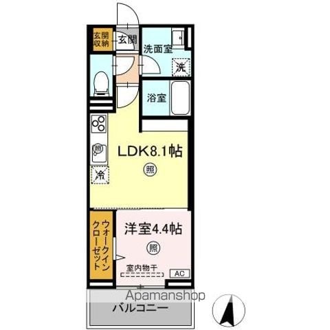 DーRESIDENCEM&Kの間取り写真