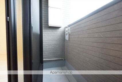 ハーモニーテラス上石川町Ⅵ[1K/21.16m2]のバルコニー