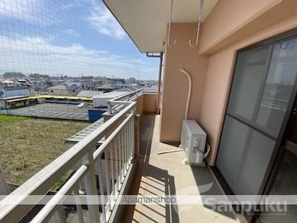 カマタハイツ[2LDK/61.71m2]のバルコニー