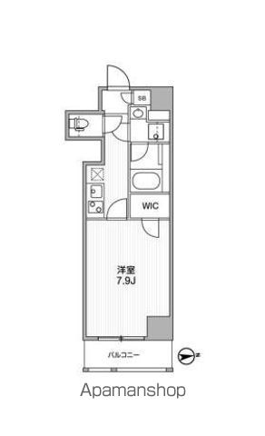 GRANDUO下北沢11の間取り写真