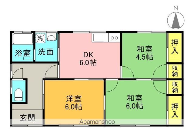 間取り：204011380451