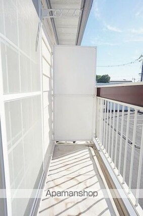 エスポワール中庄[1K/22.86m2]のバルコニー