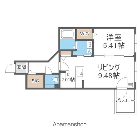 ビッグレジデンス円山宮ケ丘の間取り写真