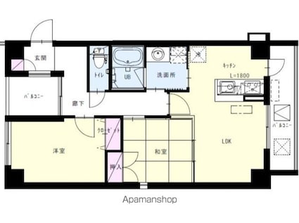 ｍａｉｓｏｎ　ｙ[2LDK/50.88m2]の間取図