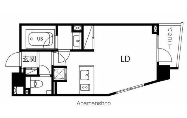 ほんだビル[1R/30.92m2]の間取図