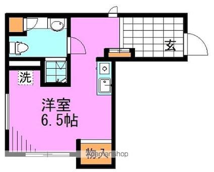 Ｃｏｍｆｏｒｔ　Ｂｒｅｅｚｉｎ[1R/15.52m2]の間取図
