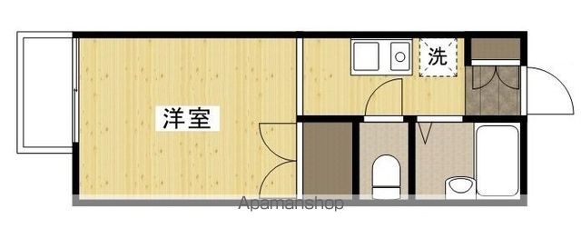 ハイムモーリスの間取り写真