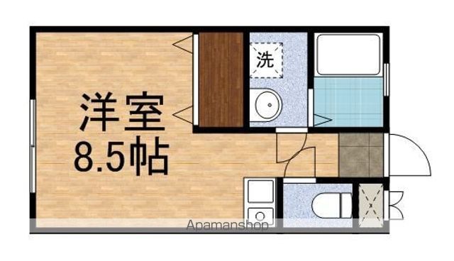 【立川市錦町のアパートの間取り】