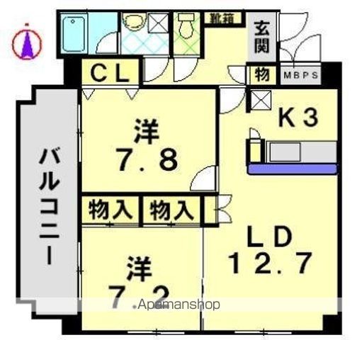 セレーノ.Mの間取り写真