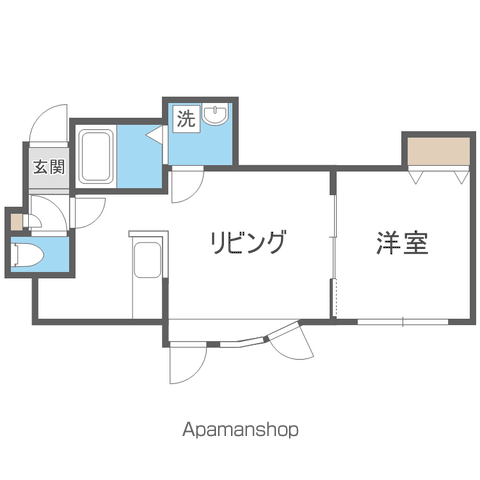 グランデールの間取り写真