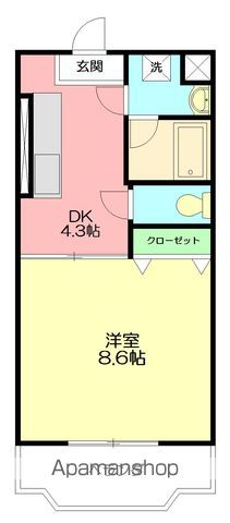 プレサージュの間取り写真