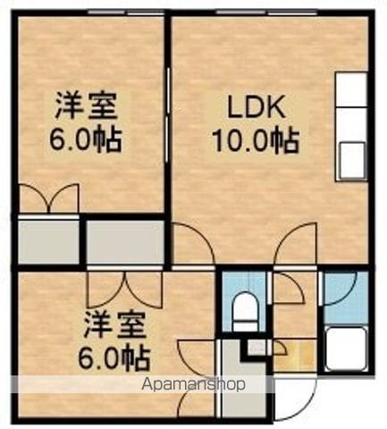 KYハイツの間取り写真