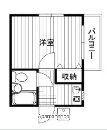 センチュリーハイツ[1K/16.2m2]の間取図