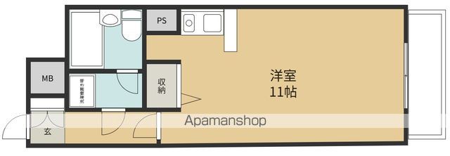 ライオンズマンション荒町第二の間取り写真