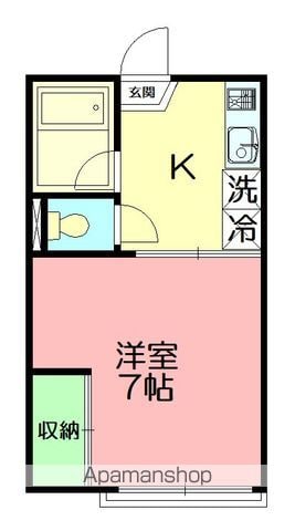 ひよこハイツの間取り写真