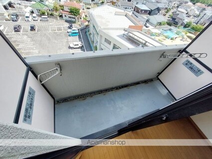 ガリレオビル１[1K/25.5m2]のバルコニー