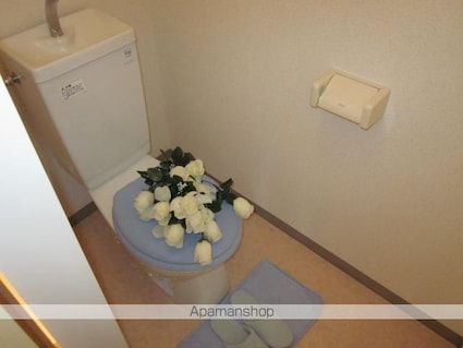 サニーフラット久米[2DK/43.74m2]のトイレ