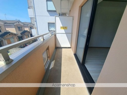 ブラウンハイム朝生田[1K/30.19m2]のバルコニー