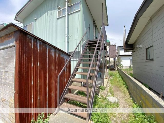 田中アパートA棟の玄関写真
