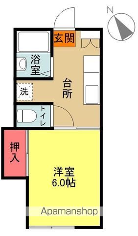 アビタシオンSの間取り写真