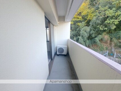 ヴィラ花みずき[1K/28.35m2]のバルコニー