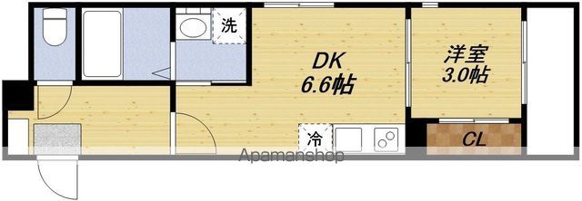 サンメイプル上新庄の間取り写真
