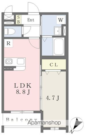 【アスシード那珂川の間取り】