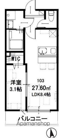 アヴニールの間取り