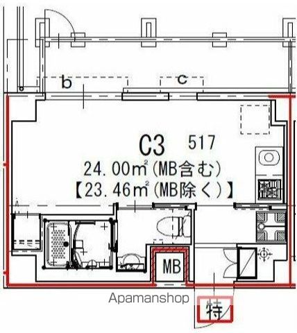 GENOVIA船橋の間取り写真