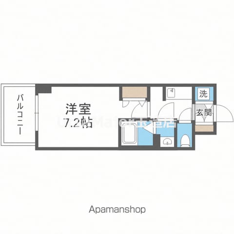 S−RESIDENCE堺筋本町DEUXの間取り写真
