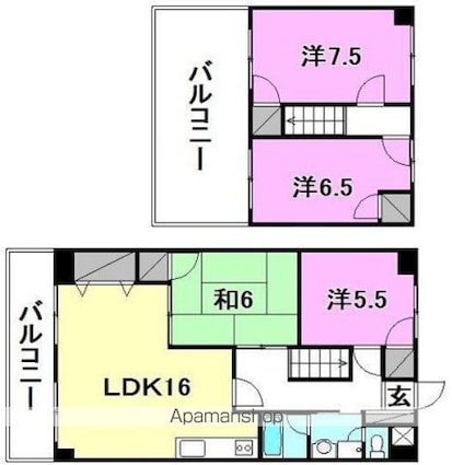 グランジュール[4LDK/97.02m2]の間取図