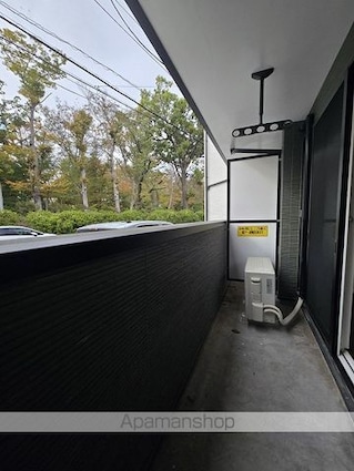 ＭＥＬＤＩＡ福生Ⅲ[1LDK/40.58m2]のバルコニー