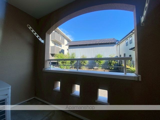 ガーデンコート中之島[2LDK/49.27m2]のバルコニー