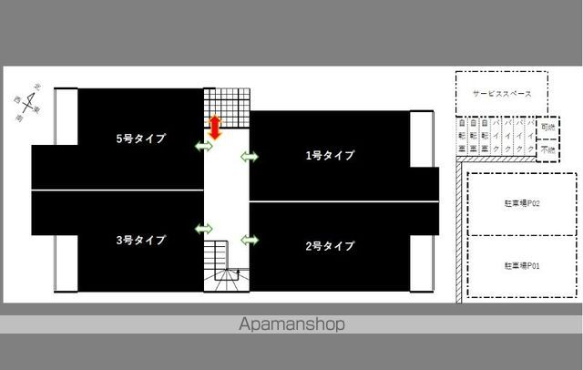 ＲＥＧＡＬＥＳＴ千早 101 ｜ 福岡県福岡市東区松崎４丁目14-29（賃貸アパート1LDK・1階・29.43㎡） その3