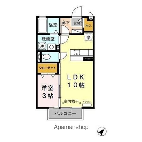 セジュール石原坂の間取り写真
