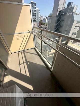 東京都中野区中野３丁目[1K/24.48m2]のバルコニー