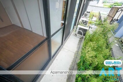 シャトルあすか[2K/40.29m2]のバルコニー