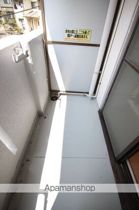 広島県広島市安佐南区長楽寺１丁目[1K/20m2]のバルコニー