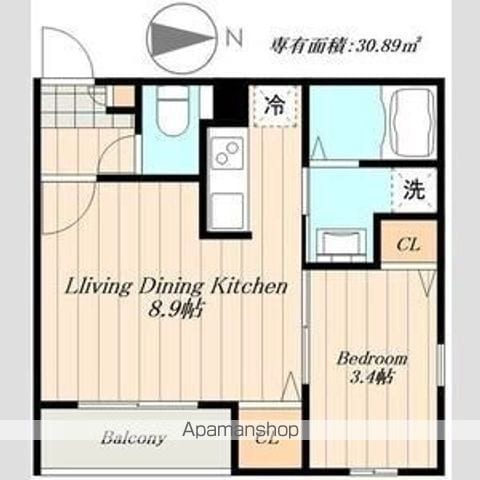 CHERIM浄心EASTの間取り写真