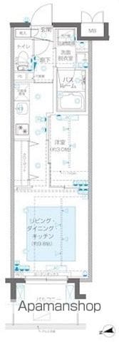 ＺＯＯＭ新宿御苑前 708 ｜ 東京都新宿区新宿１丁目26-11（賃貸マンション1LDK・7階・30.54㎡） その2