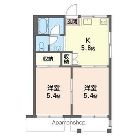 下原ハイツの間取り写真